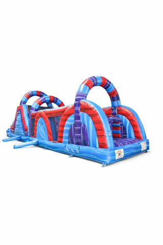 Purple Crush 46ft Obstacle Course