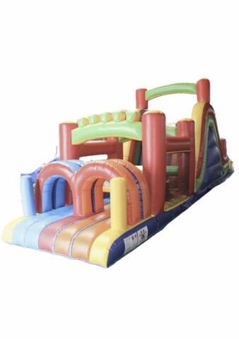 40ft Obstacle Course Multicolor dry/wet