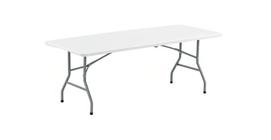 72in Rectangle Folding Table 