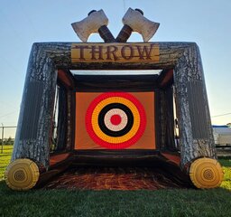 Inflatable Axe Throwing