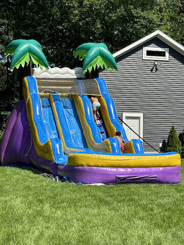 17' Azure Rush Water Slide