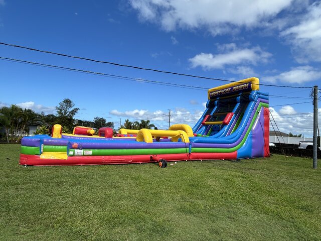 22ft tall Vertical Rush full obstacle 