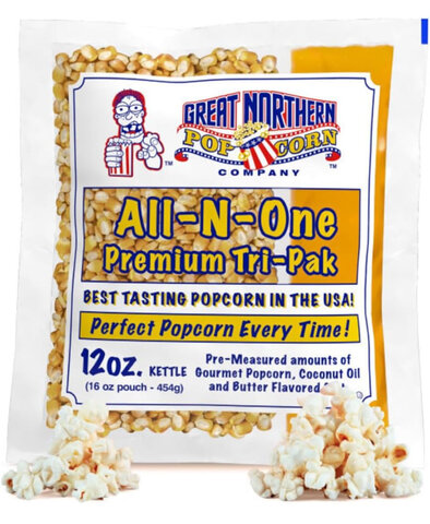 24 Extra Popcorn Servings (8 oz bags)