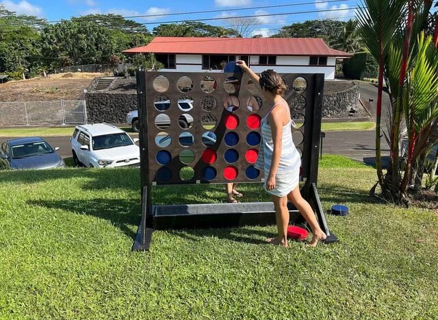 Adult Wooden Connect 4