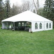 40 x 40 White Tent