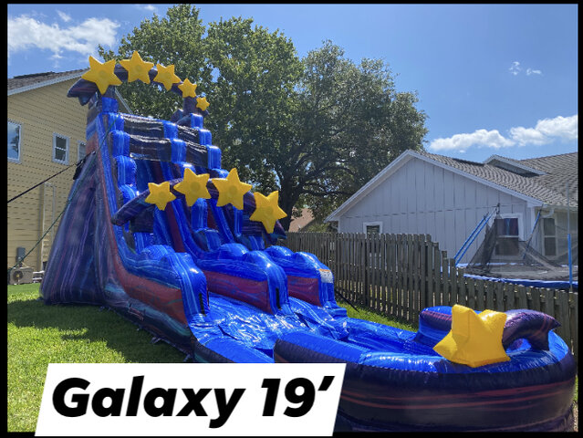 19' GALAXY SLIDE WITH POOL