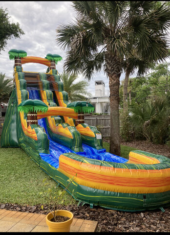 19' Paradise Slide with Pool