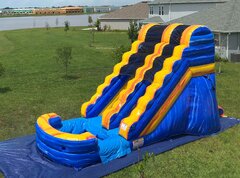 15' Arctic Slide with Pool