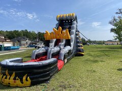 19' FLAME SLIDE with Pool