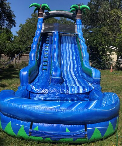 20'Paradise Slide with Pool