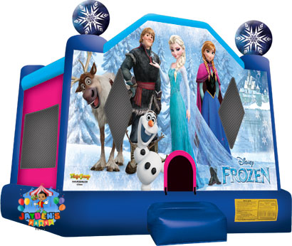 Frozen bounce house 