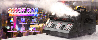 3-IN-1 Smoke Bubble All-in One DJ Light
