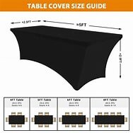 6 FT Table Covers
