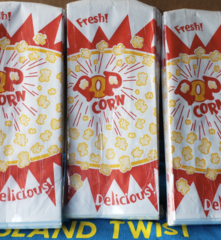 Pop Corn Bags 50pc