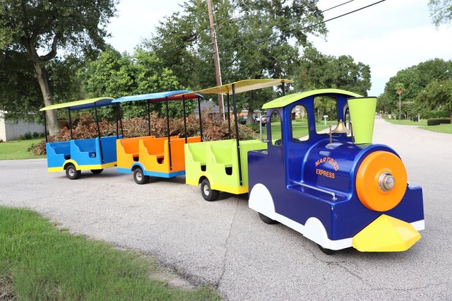 Trackless Train Houston