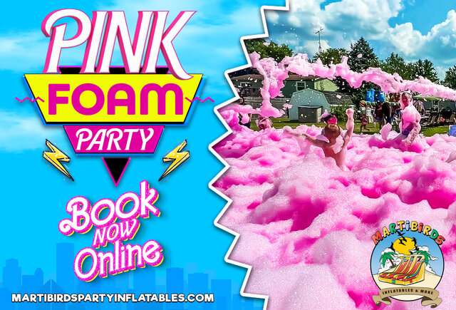 Glamor Pink Foam Party