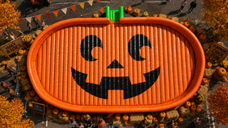 Pumpkin Bounce pad
