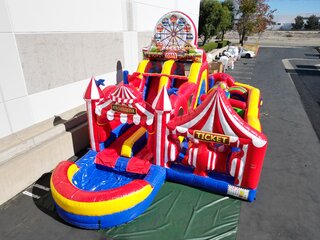 Carnival  Craze obstacle  Wet  or Dry