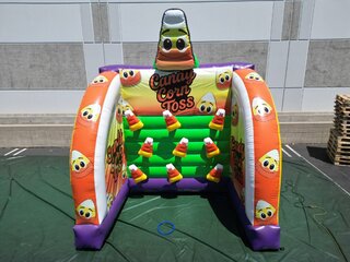 Giant Cand Corn toss