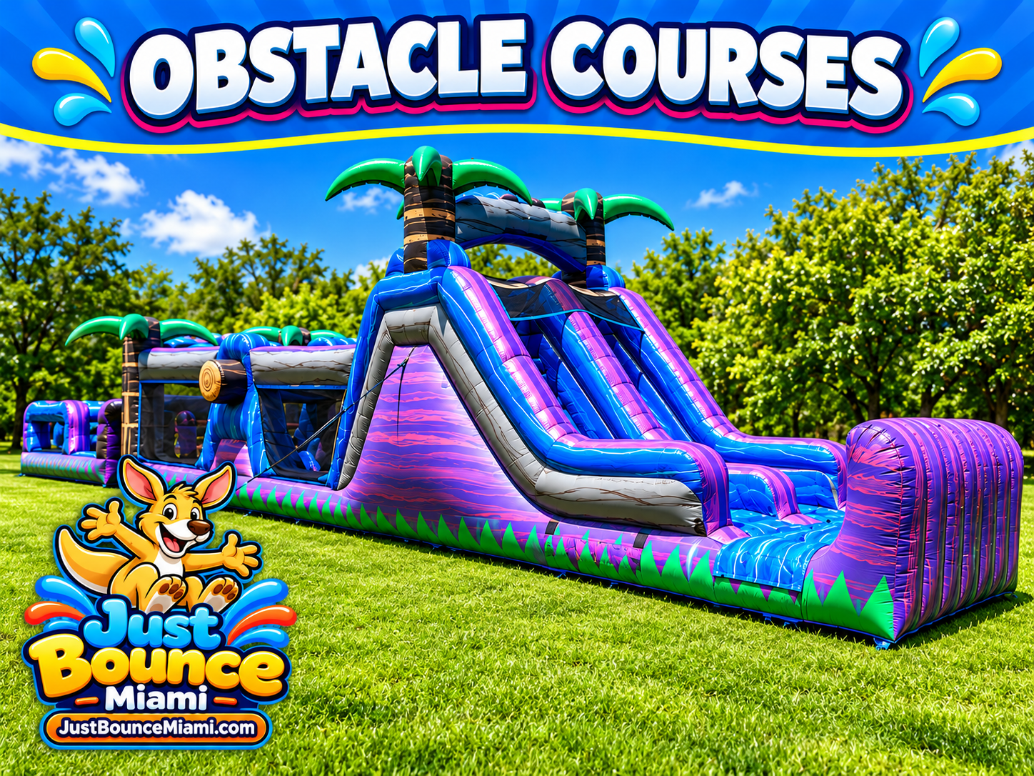Obstacle Courses Rental In Miami