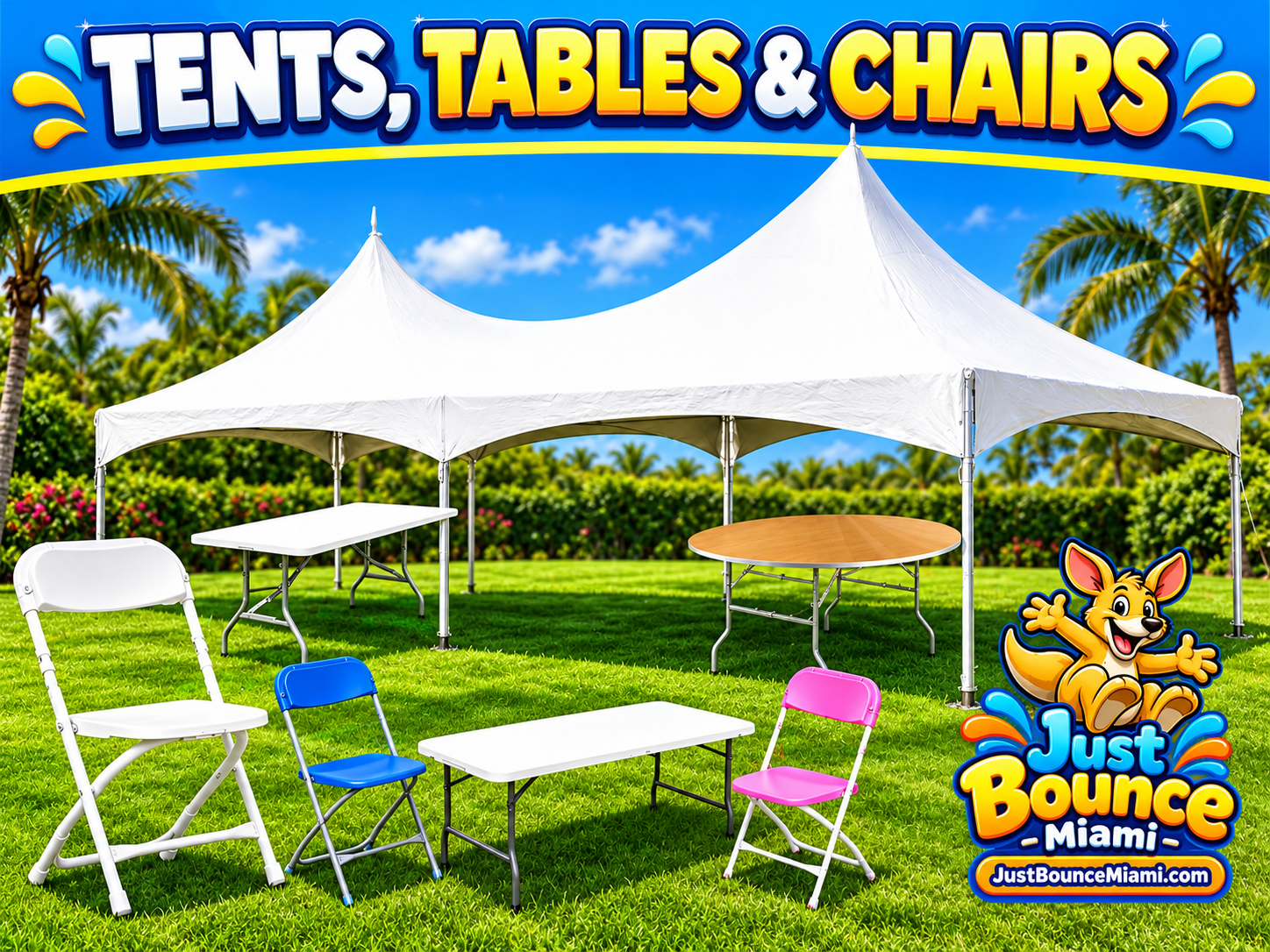 Tent Tables Chairs