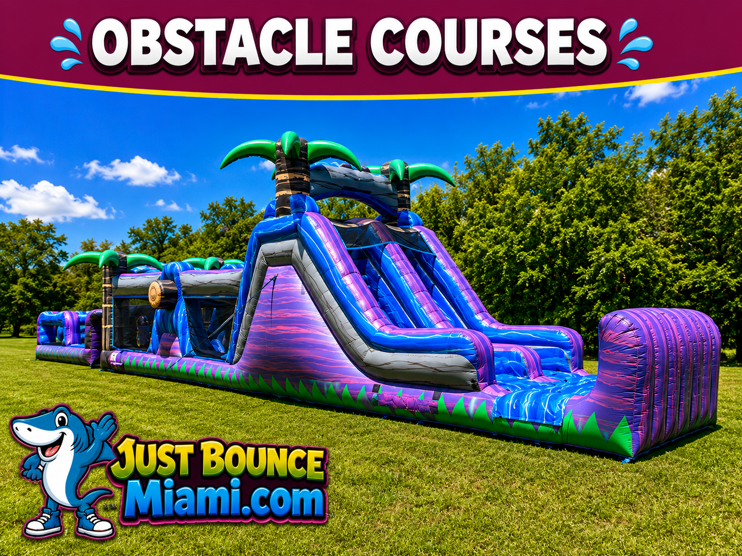 Obstacle Courses Rental In Miami