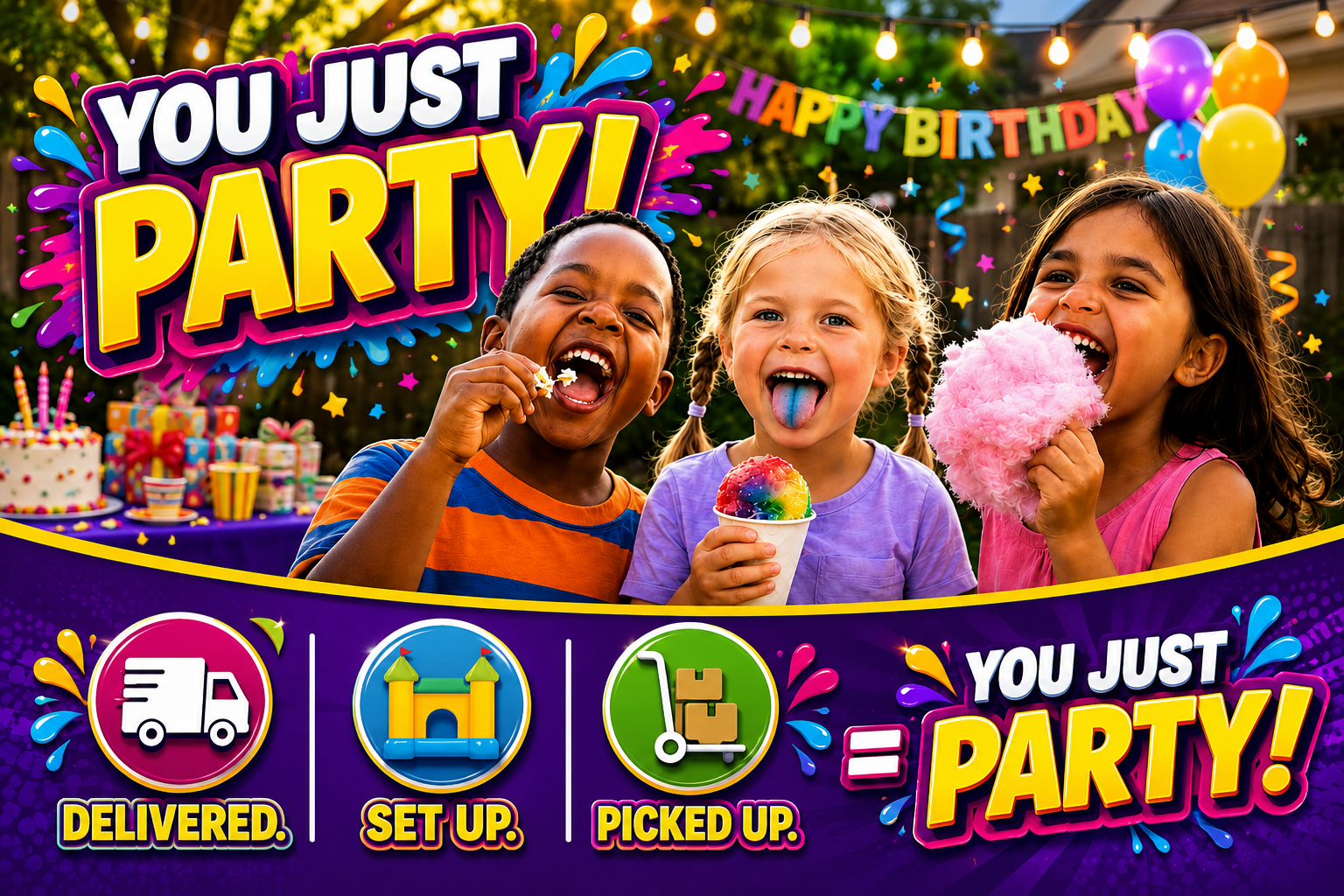 3 Days for the Price of 1 - Bounce House Rental Miami