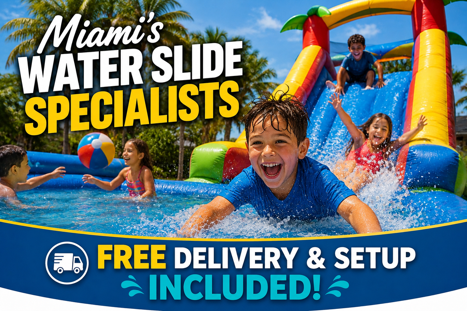 Water Slide Rental MIami