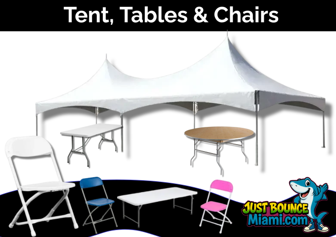 Tent Tables Chairs