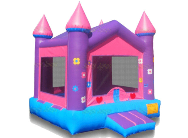 Pink and Purple Bounce House 