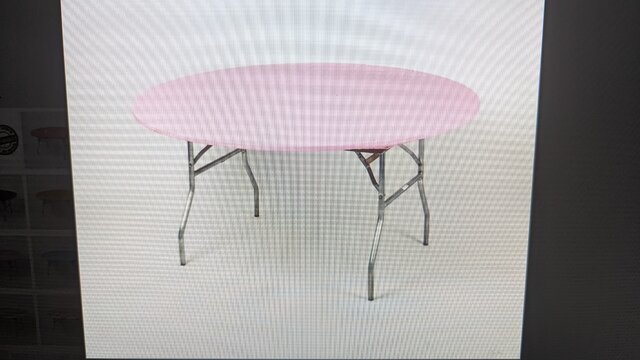 Fitted Covers PINK 60in round