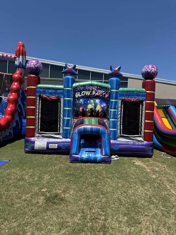 XL Glow Party Bounce House