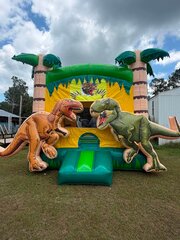 Dino bounce house 