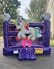 Toddler unicorn bounce house 