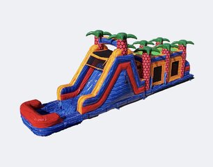 Tropical obstacle splash