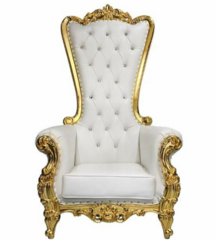 Gold Throne Chair