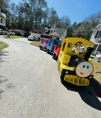 Multicolor Train