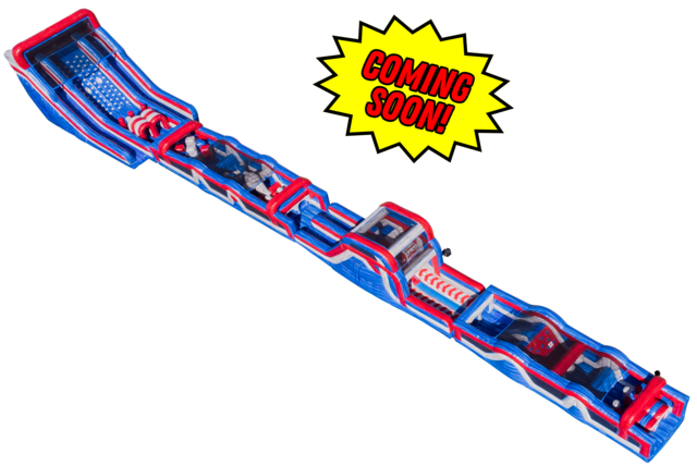 9 140ft American Rush Obstacle Course