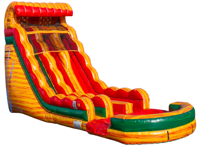22ft Fiesta Tsunami Double Lane Slide