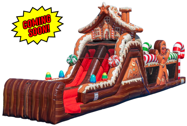 47ft Gingerbread Obstacle Course