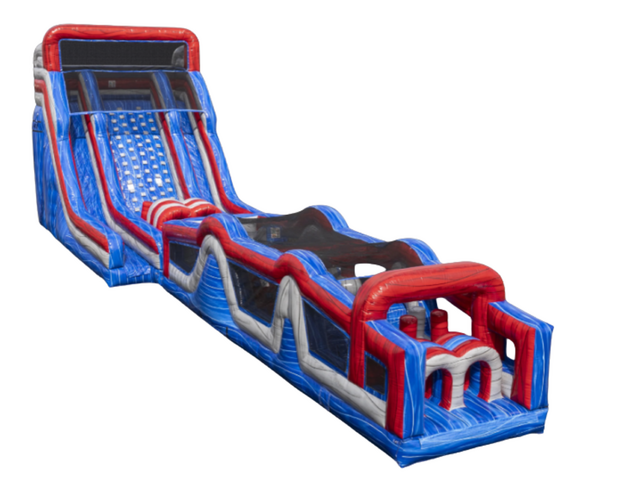 70ft American Rush Rock Climb Obstacle Course