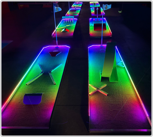9-Hole LED Mini Golf