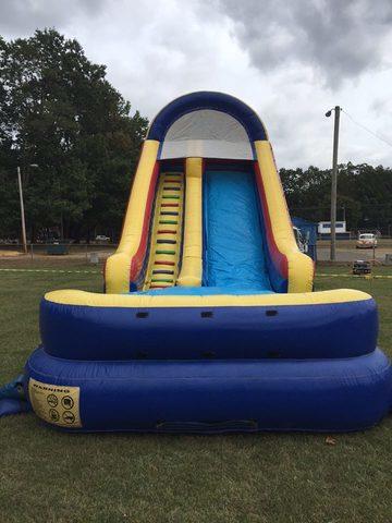 18 Ft Single Lane Water Slide