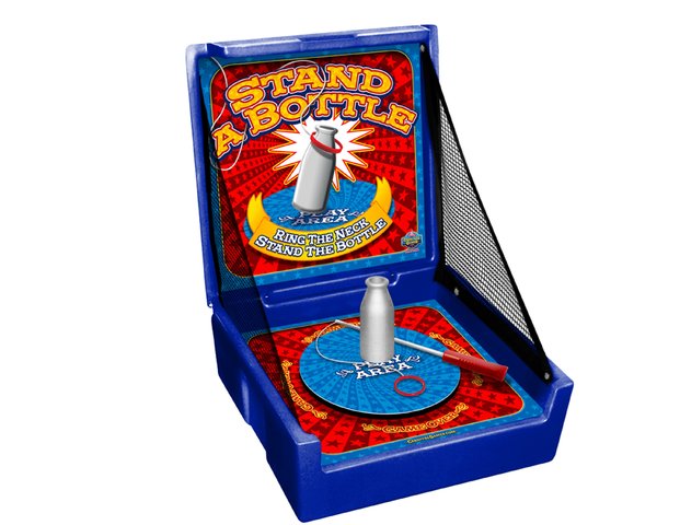 Stand a Bottle Carnival Game (Table Top)