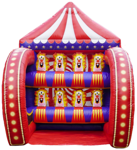 Inflatable Down a Clown