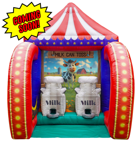 Inflatable Milk Can Toss