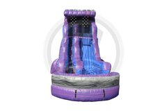 22ft Purple Wave Single Lane Slide (Wet/Dry)