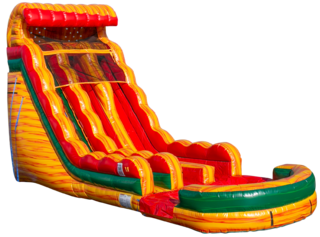22ft Fiesta Tsunami Double Lane Slide (Wet/Dry)