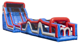 65ft American Rush Rock Climb Obstacle Course