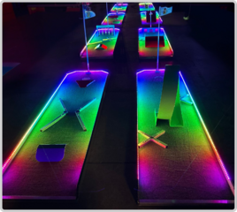 9-Hole LED Mini Golf